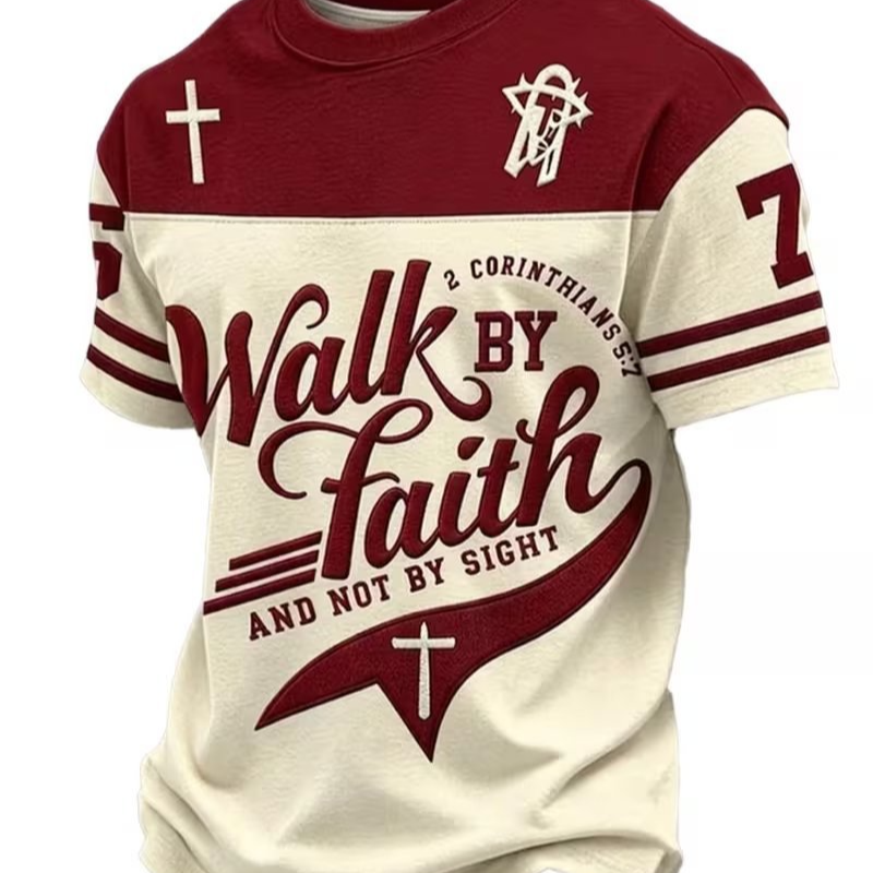 Printed Short-sleeved T-shirt