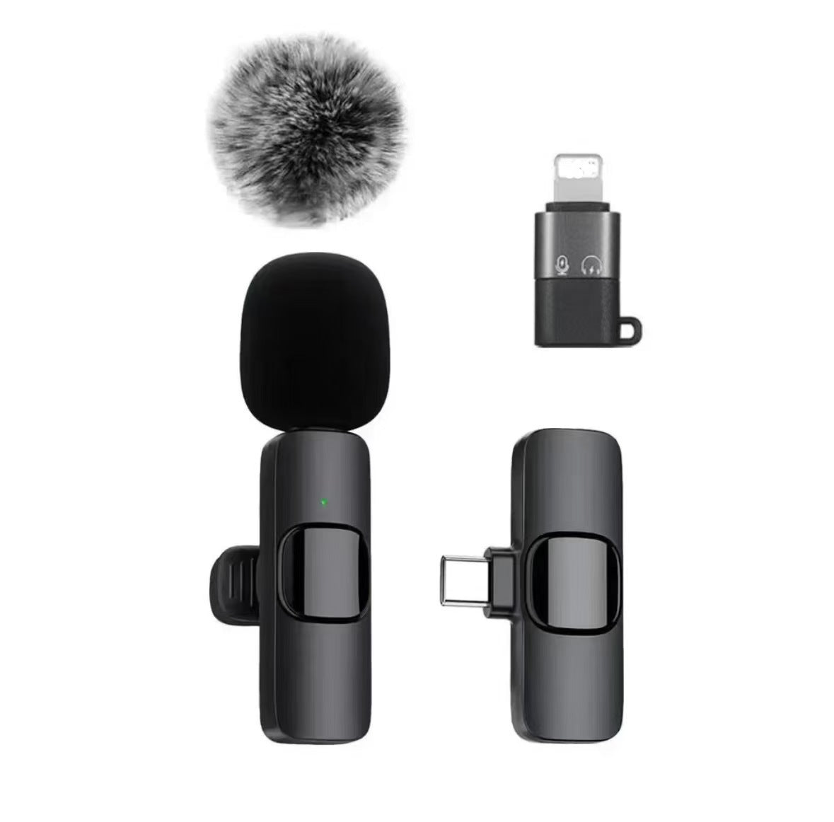 K9 Wireless Lavalier Microphone with Noise Reduction