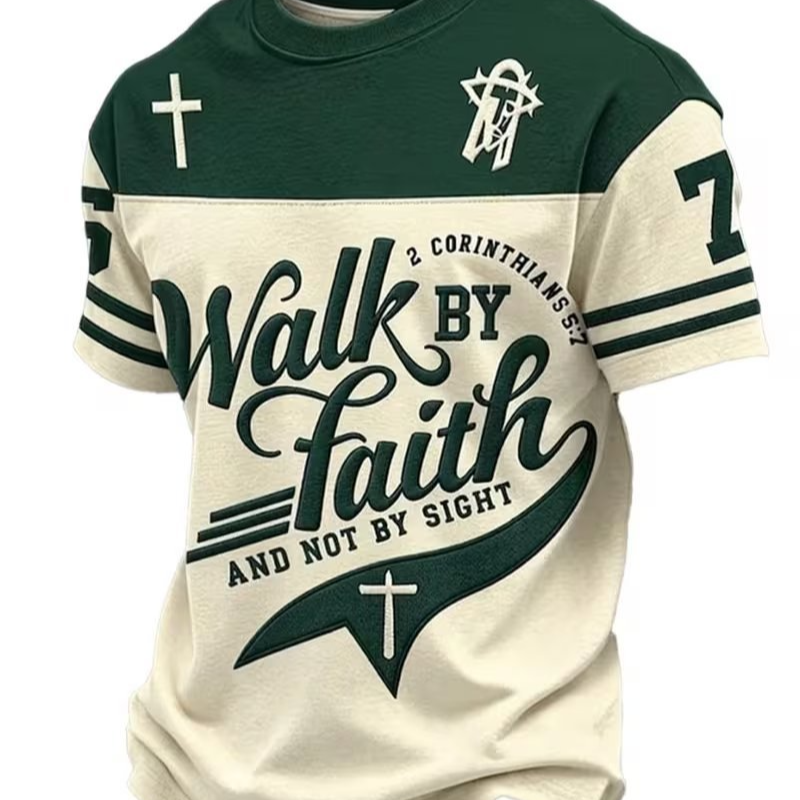 Printed Short-sleeved T-shirt
