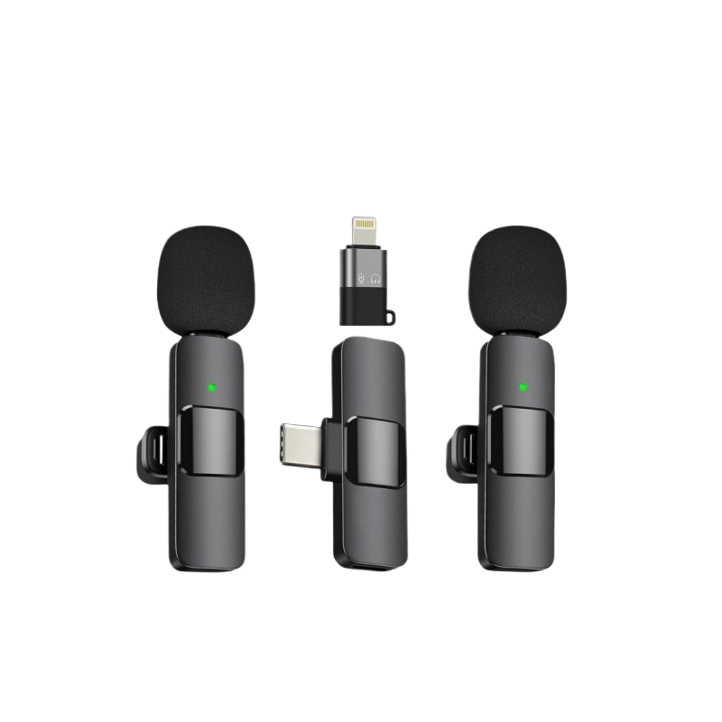 K9 Wireless Lavalier Microphone with Noise Reduction