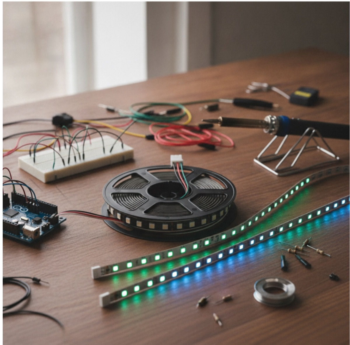 RGB LED Strip Lights – Flexible & Colorful Illumination