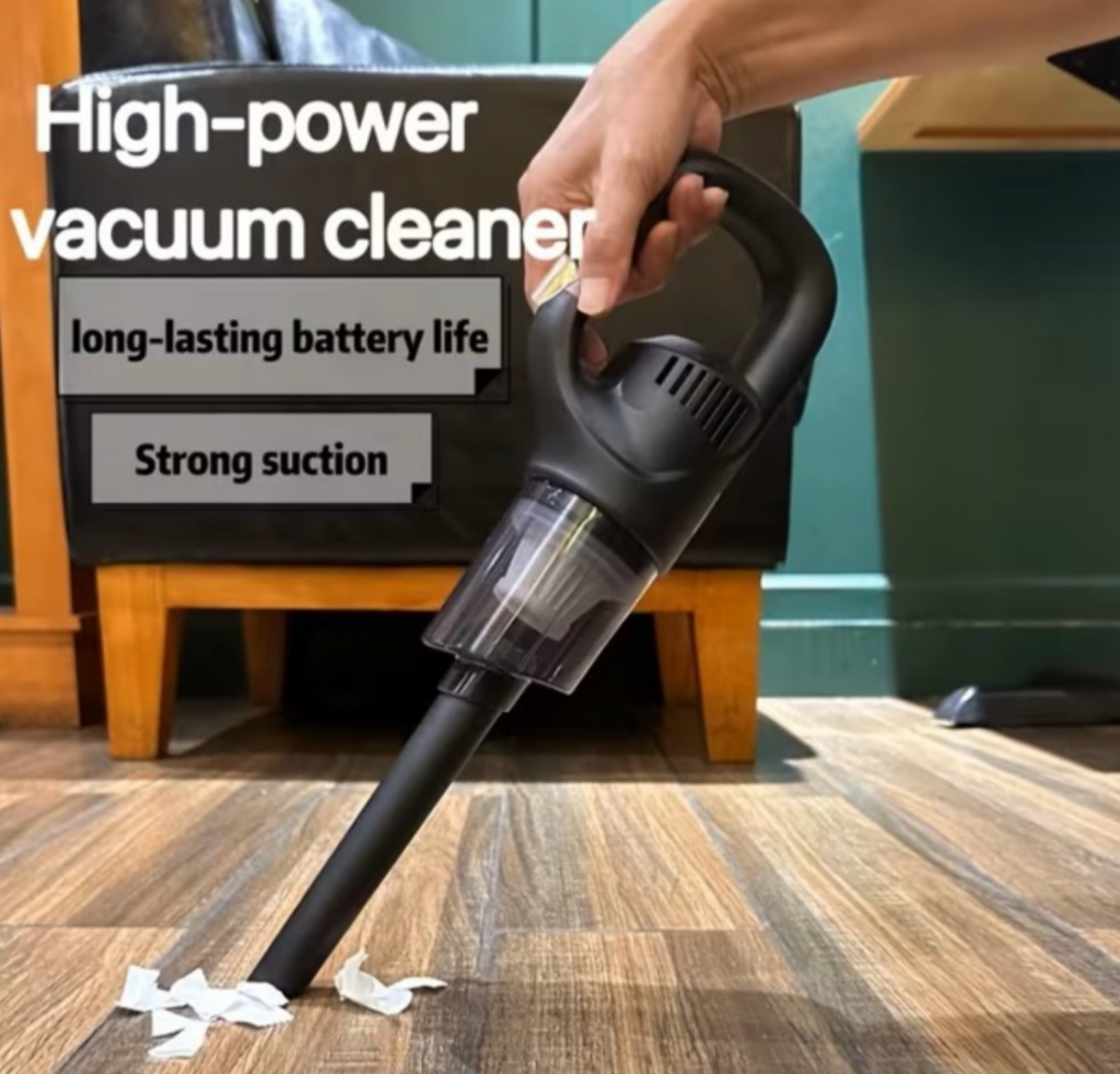 Cordless Handheld Vacuum Cleaner – Powerful & Portable