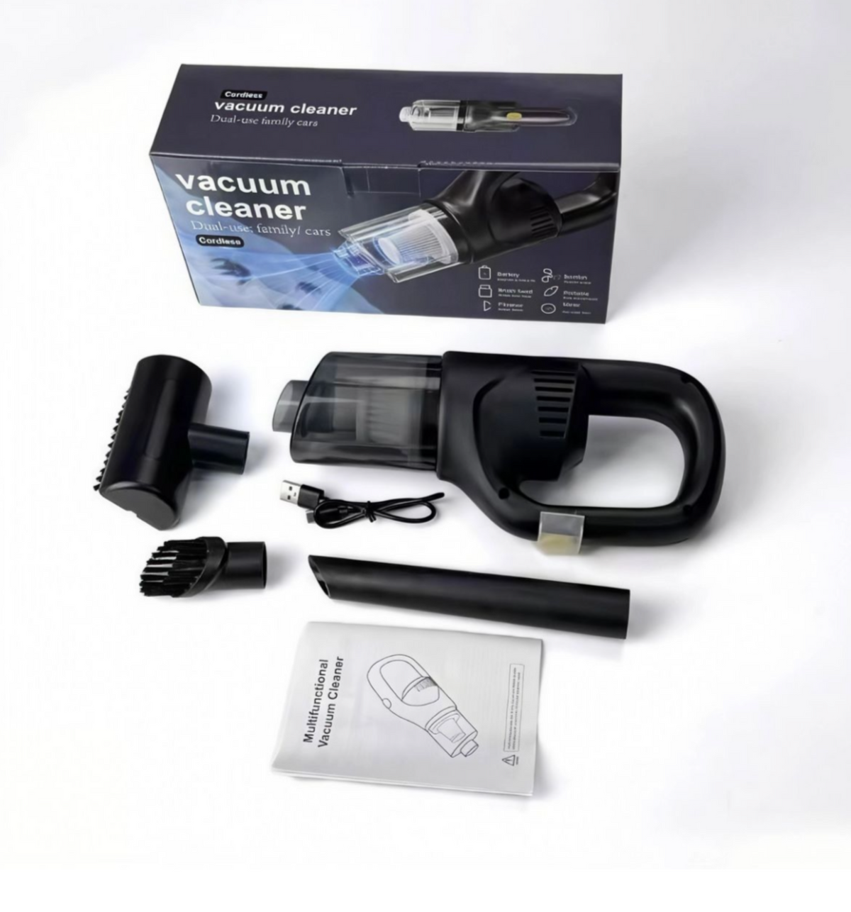 Cordless Handheld Vacuum Cleaner – Powerful & Portable
