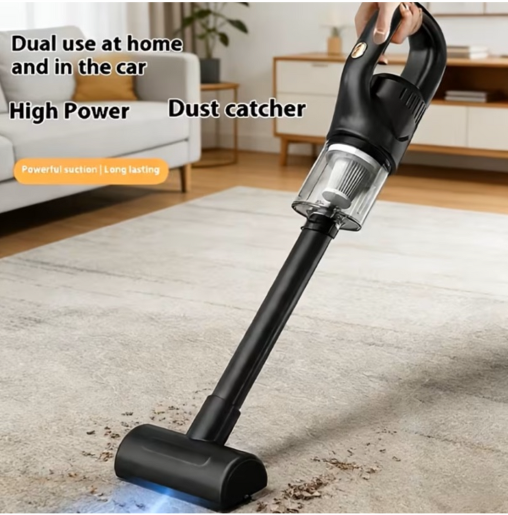 Cordless Handheld Vacuum Cleaner – Powerful & Portable