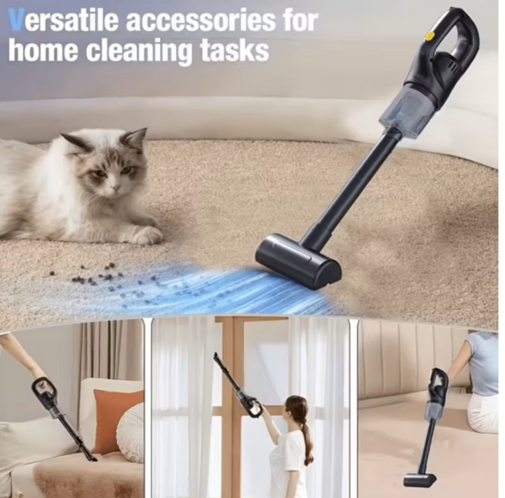 Cordless Handheld Vacuum Cleaner – Powerful & Portable