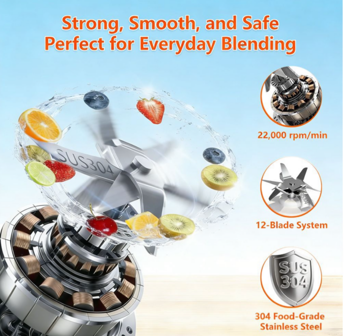 Mini Portable Blender – Fresh Juice Anywhere