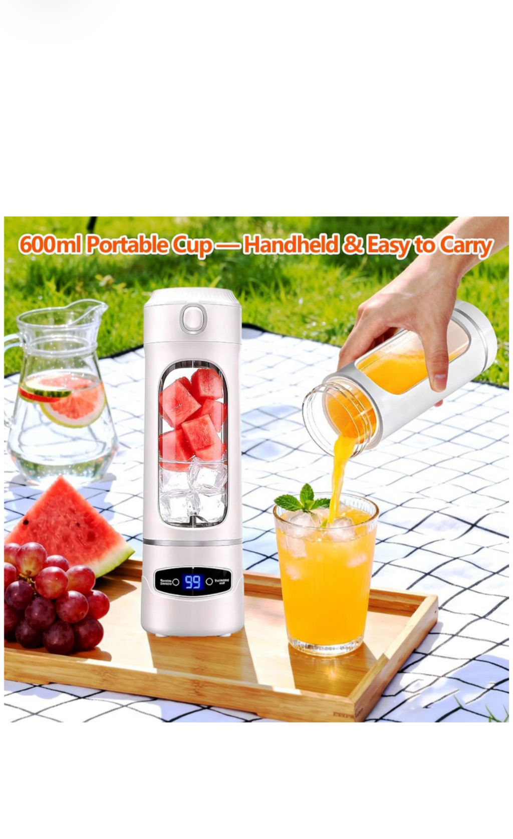 Mini Portable Blender – Fresh Juice Anywhere