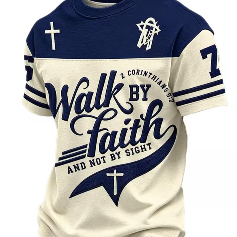 Printed Short-sleeved T-shirt