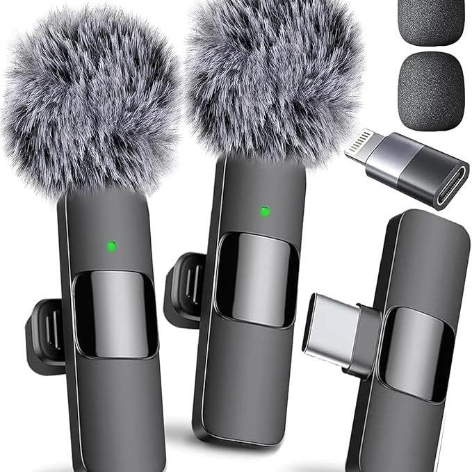 K9 Wireless Lavalier Microphone with Noise Reduction