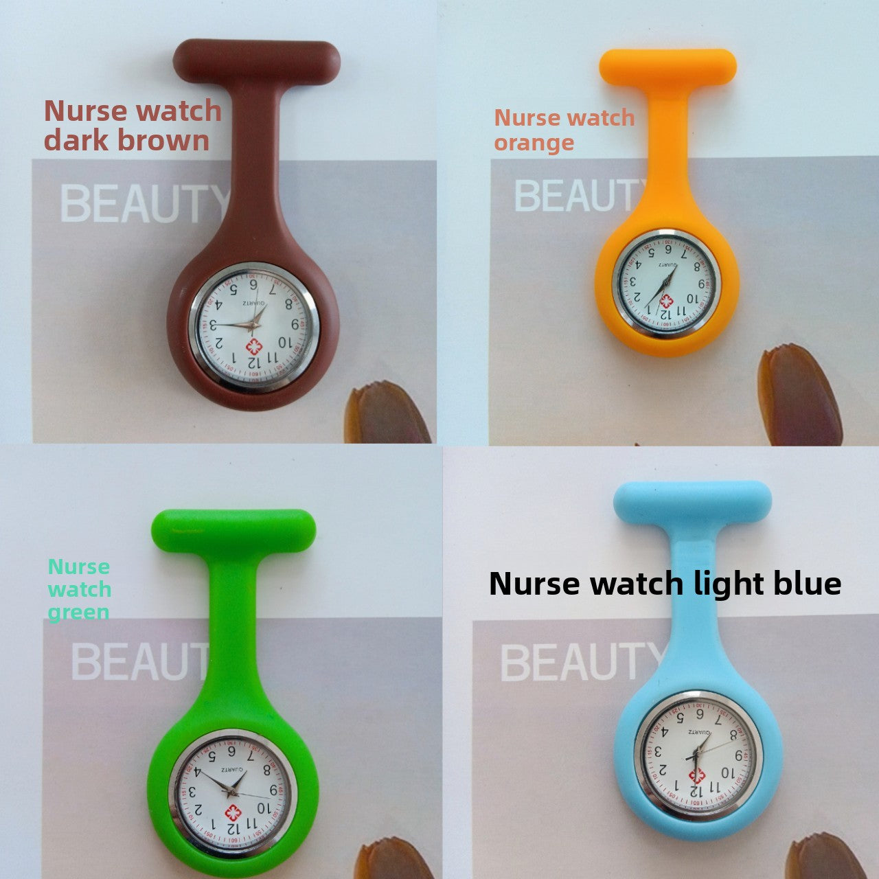 Silicone Strap Quartz Analog Watch