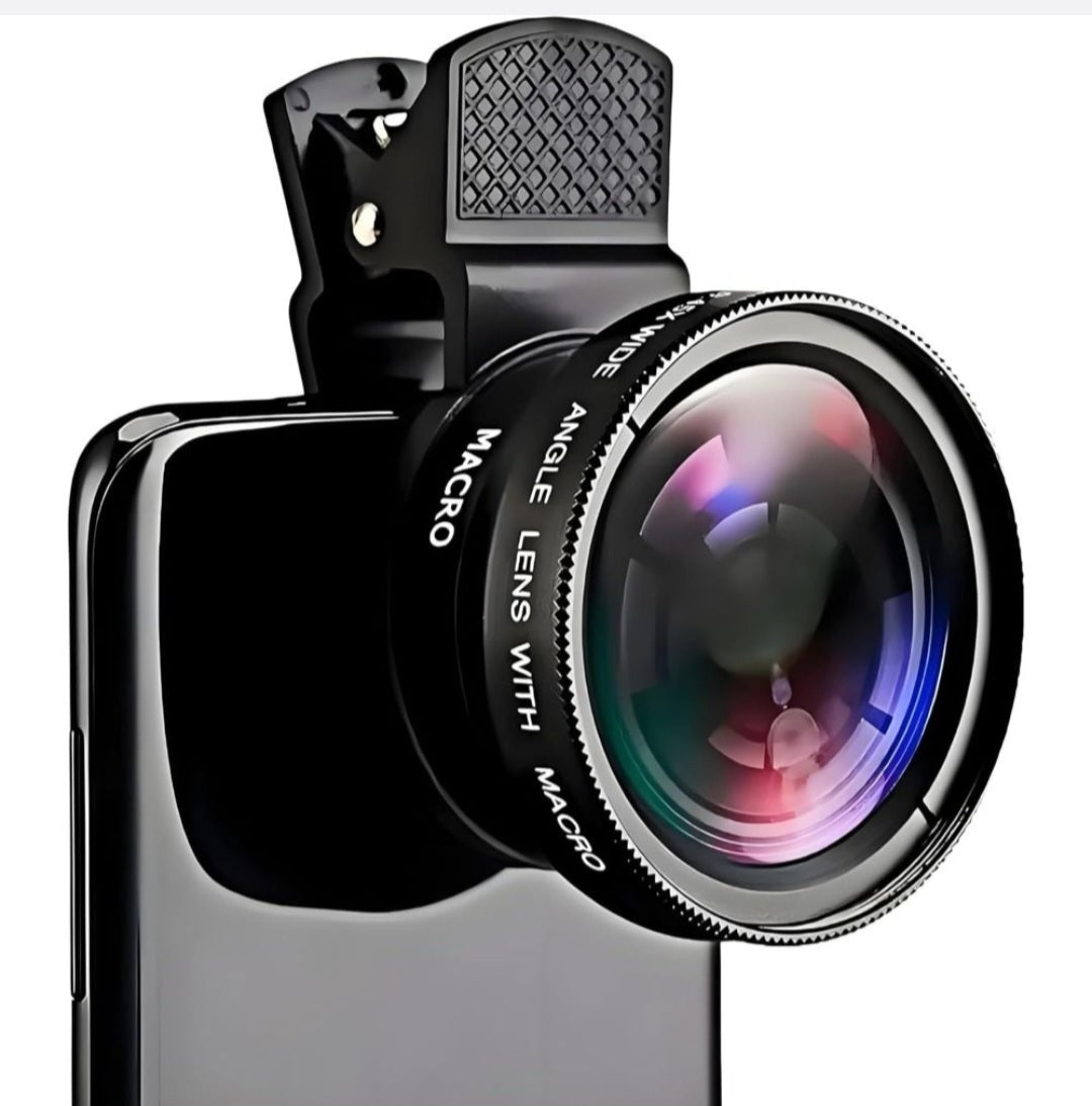 0.45X Ultra-Wide Angle Macro 2-in-1 Lens Kit for Smartphones