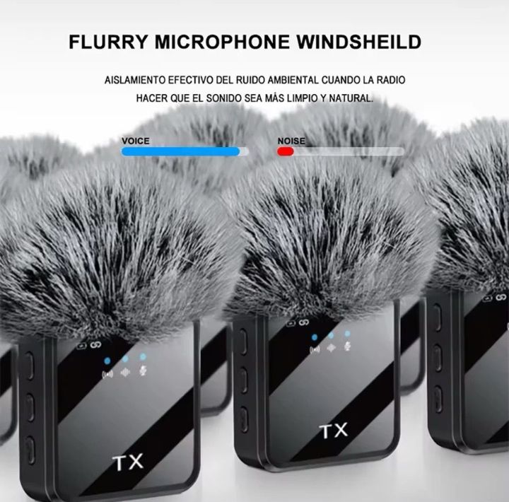 Dual Wireless Lavalier Microphones (GC) — For iPhone, Camera & Android Devices