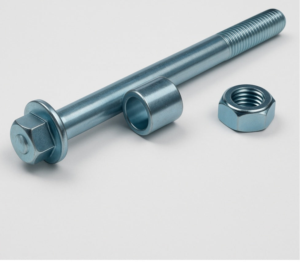 DX/CG Front Axle Assembly – Heavy-Duty Steel Bolt Kit